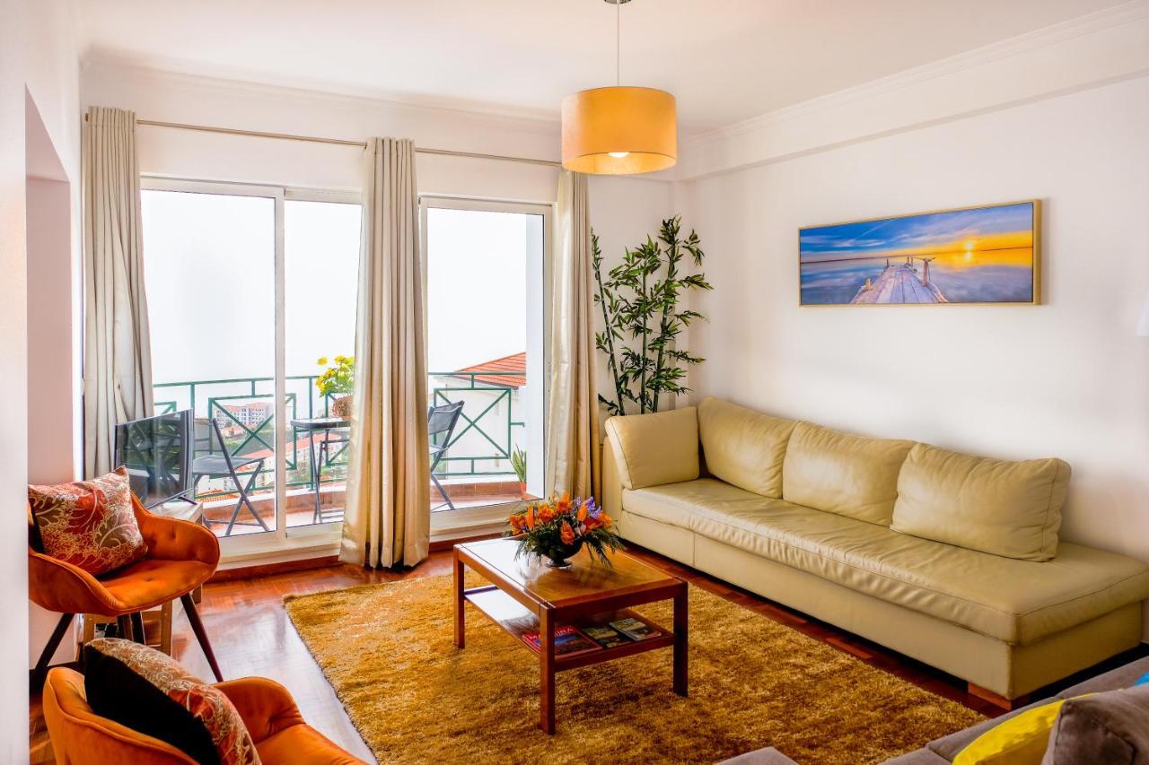 Modern & Spacious Sea View Flat For Lovely Vacation Caniço Exteriör bild